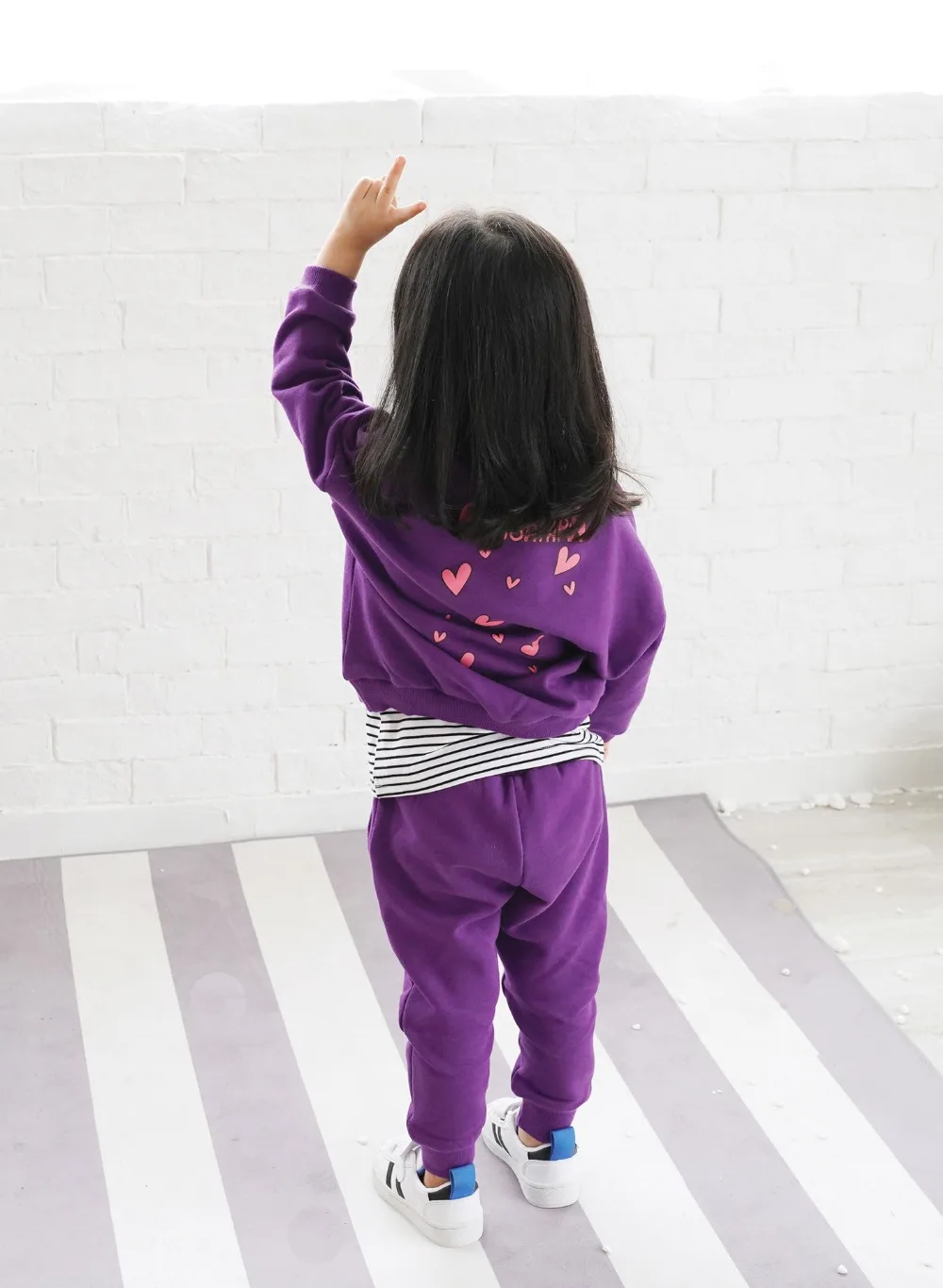 [Костюм младенца] Семья одежда Кофты комплект Штаны для всей семьи толстовки Для