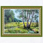 Природа икона 3d diy картинки 4010R-Квадратная Алмазная мозаичная Алмазная Живопись Вышивка крестом