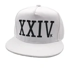Бейсболка унисекс Бруно Марс, 24k Magic Gorras K-pop, хлопок, Bone, рэпер XXIV, папа, шляпа, хип-хоп, Snapback, солнцезащитная Кепка s Casquette