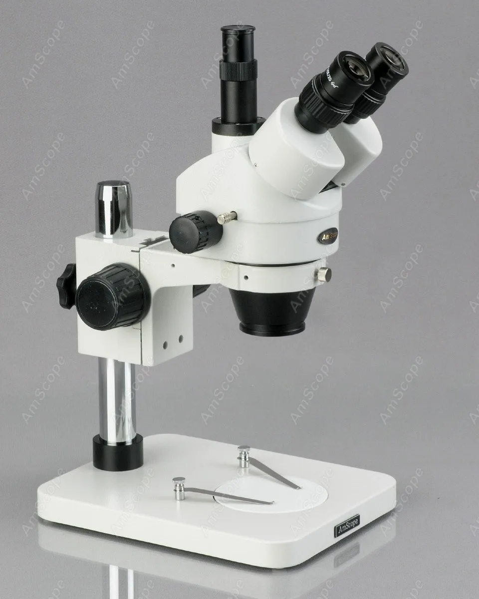 Настольный столб Стенд Микроскоп -- AmScope поставки 3.5X-45X стенд зум увеличение