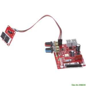 Точечный сварочный аппарат плата управления временем 100А, обновление контроллера тока с цифровым дисплеем