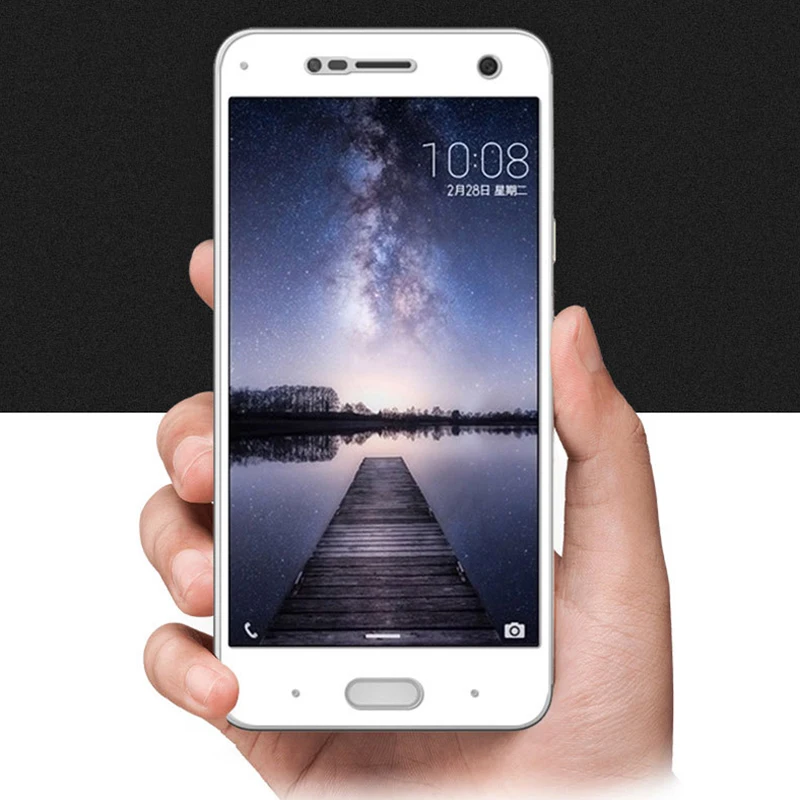 2.5D полное покрытие закаленное стекло для ZTE Blade V8 защита экрана Axon 7 nubia Z17 Mini S Z18 V18