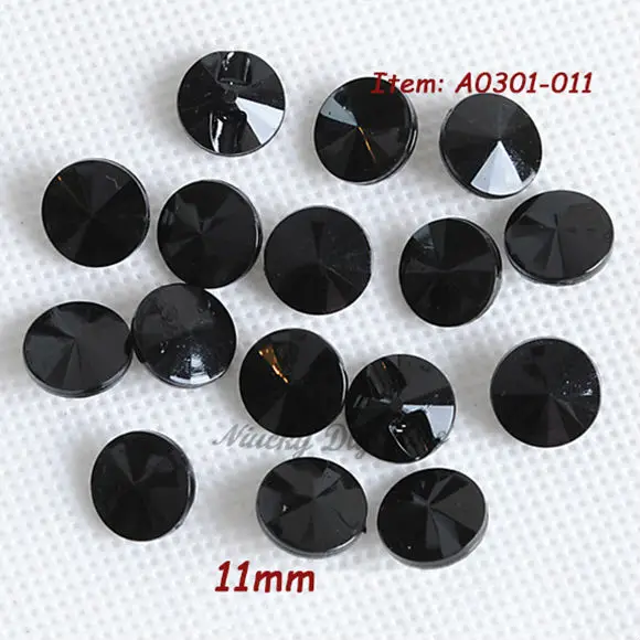 

11mm high grade black acrylic buttons steeple umbrella fashion shirt button for sewing wholesale