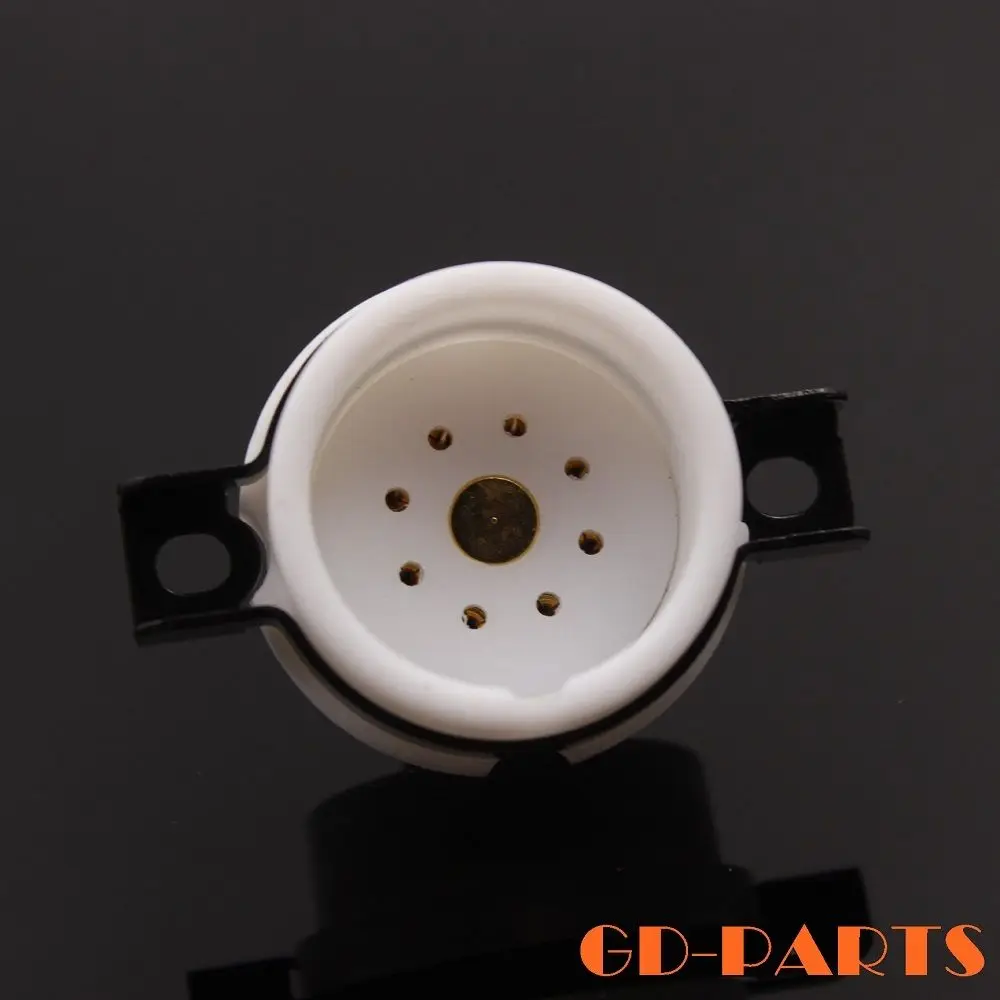 1 шт. EIZZ High End 8pin PTFE вакуумная трубка гнездо клапана база для ECC40 EF40 EF42 винтажный