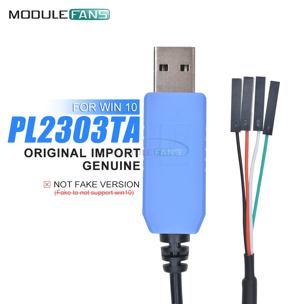Оригинальный PL2303TA USB к TTL последовательный кабель СКАЧАТЬ консоль отладки