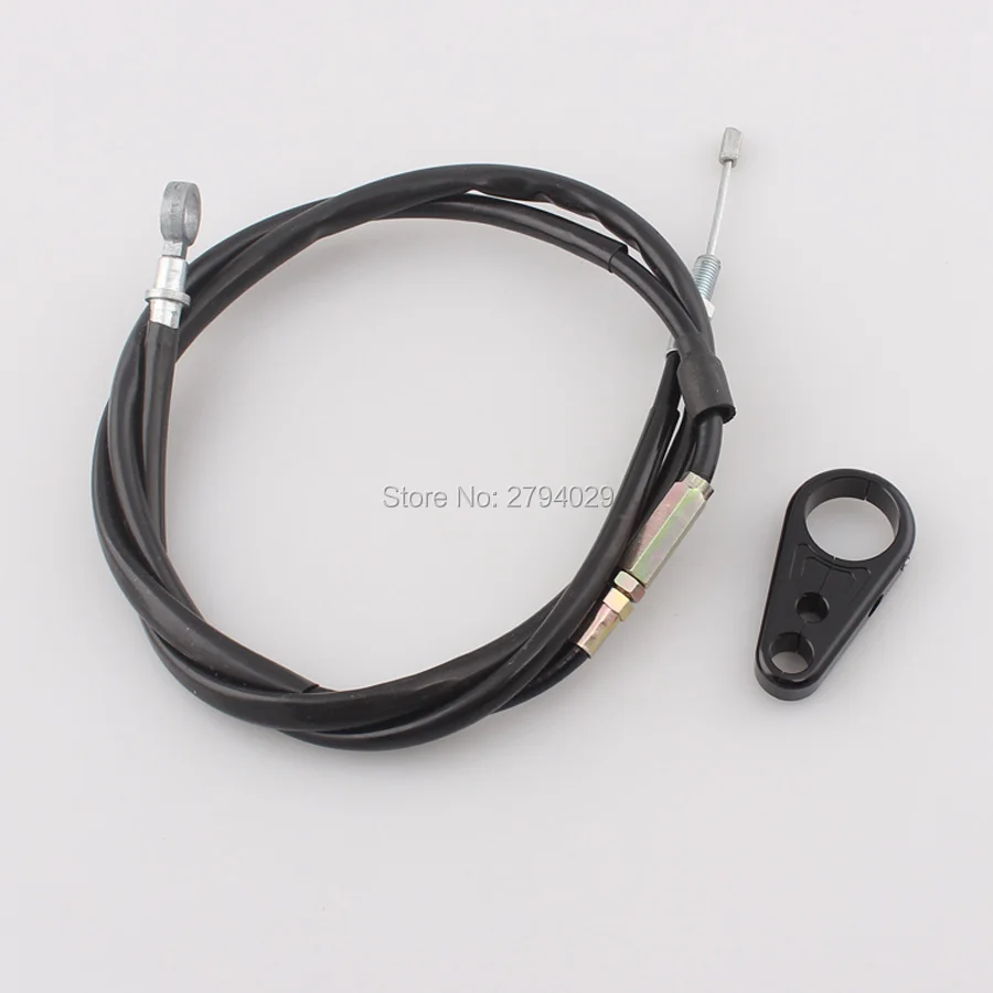 Новый 65 &quotстальной трос сцепления + зажим для руля подходит Harley Sportster Iron 883 1200 XL 883N