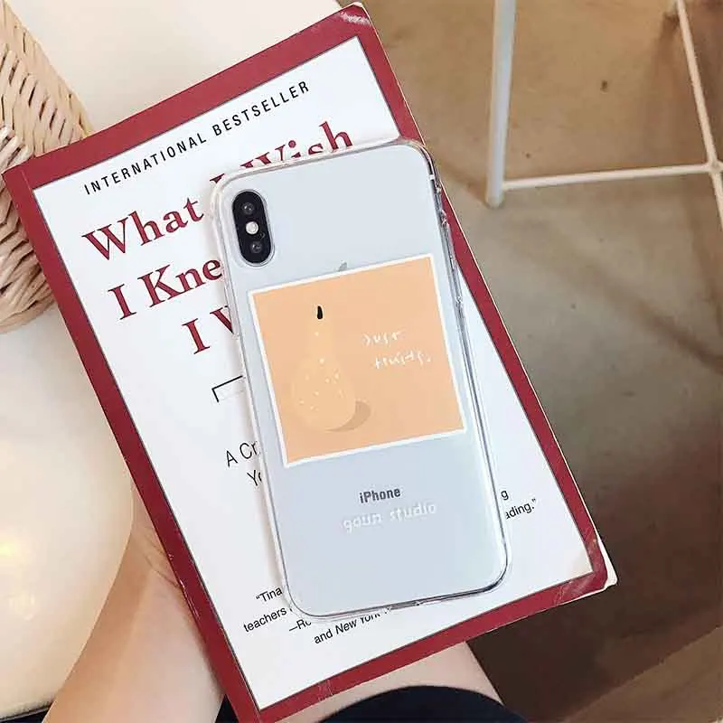 Summer fruit Sydney for case iPhone X 6 6S 7 8 luxury soft tpu transparent cover Plus | Мобильные телефоны и аксессуары