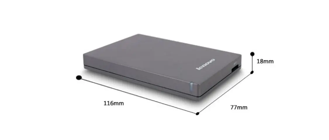 Оригинальный внешний жесткий диск Lenovo 1 ТБ HDD USB 3 0 устройства для хранения