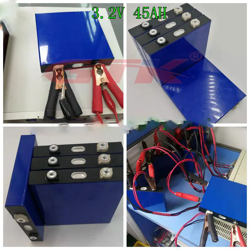 4 шт. высокая скорость 3 2 v 42ah 45ah lifepo4 cells 3C Разрядка Для Diy 12V 24v солнечной энергии RV