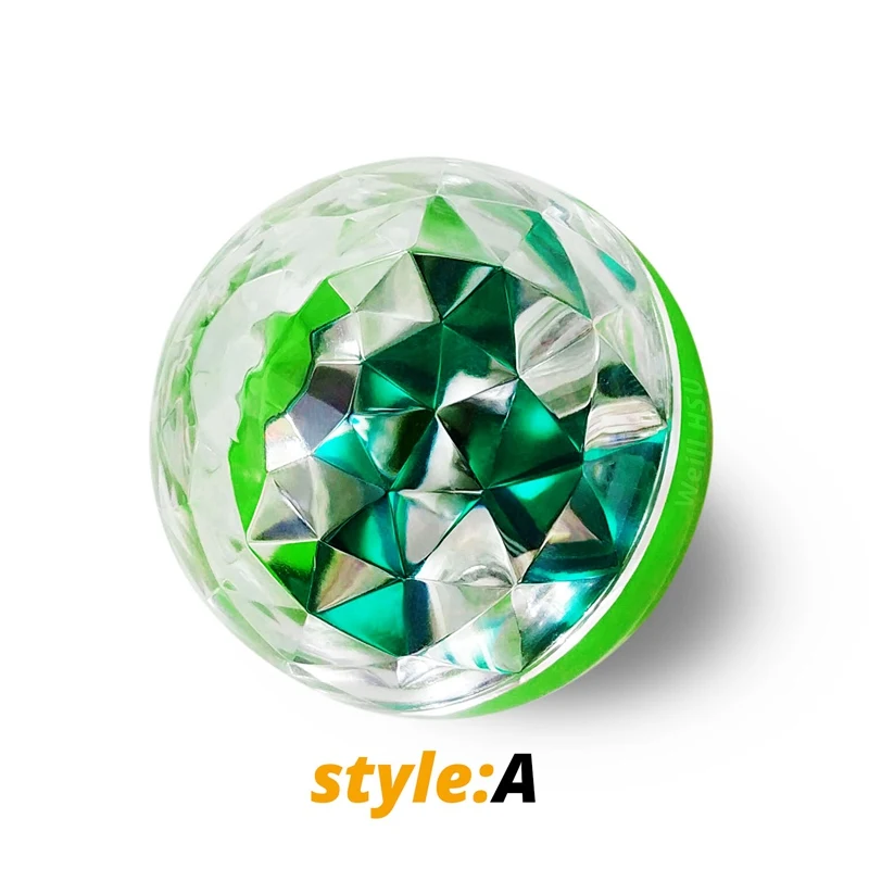 Green.shell--Style.A Weill Hsu USB светодиодный диско декоративный светильник мини DJ лазерный сценический светильник ing праздник бар дома вечерние Свадебные Рождественские украшения светильник - Испускаемый цвет: Green.shell--Style.A