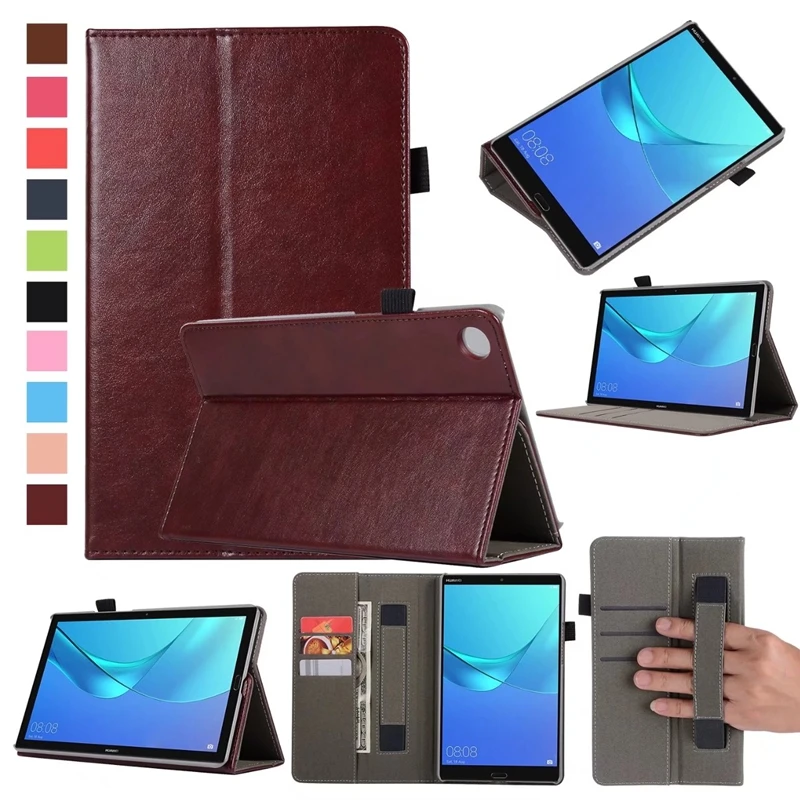 Роскошный чехол-книжка из искусственной кожи для Huawei Mediapad M5 SHT-AL09 8 4 дюйма |