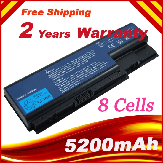 14 8 V устройство замено ноутбука Батарея AS07B32 AS07B42 AS07B52 AS07B72 для Acer Aspire 5230 5530 5710 5920 5935