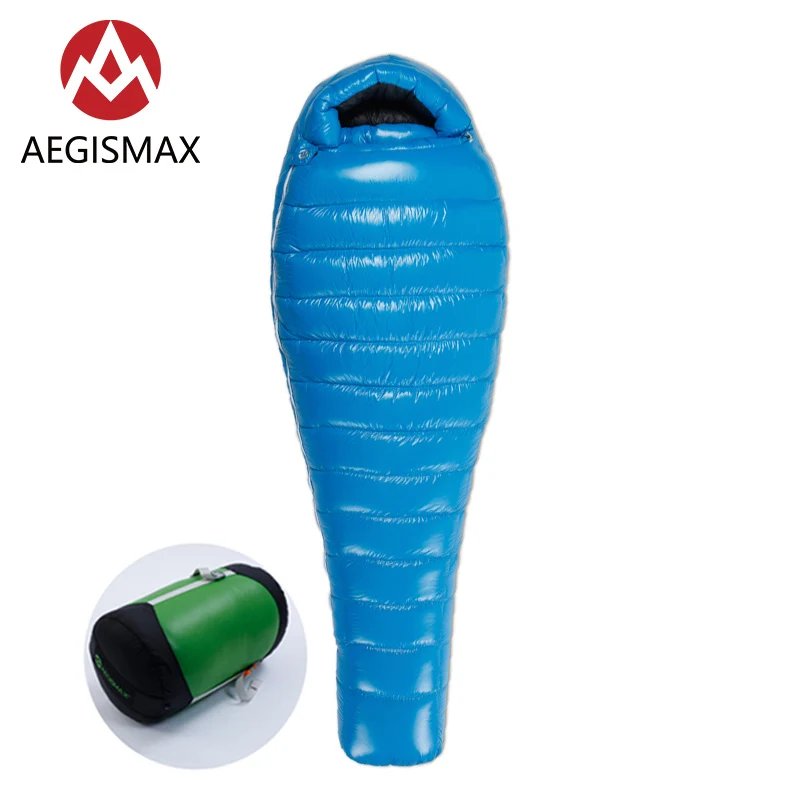 AEGISMAX G3 M белый гусиный пух Профессиональный Мумия Открытый походный кемпинг