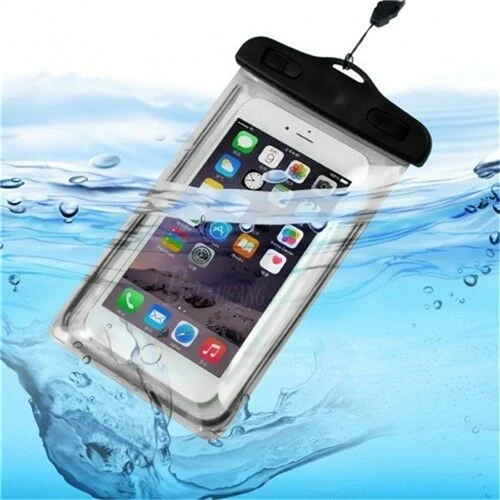 Водонепроницаемый чехол для смартфона, чехол для телефона, сумка для iPhone XR X 8, huawei, Xiaomi, универсальный, ПВХ, герметичный, подводный, чехол для телефона - Цвет: Black