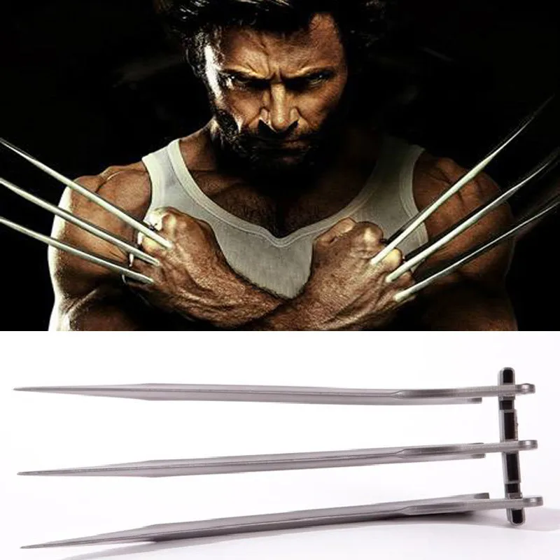 1:1 Люди Икс Росомахи Logan лезвие коготь 1 пара PawCosplay Опора Хэллоуин косплей одежда