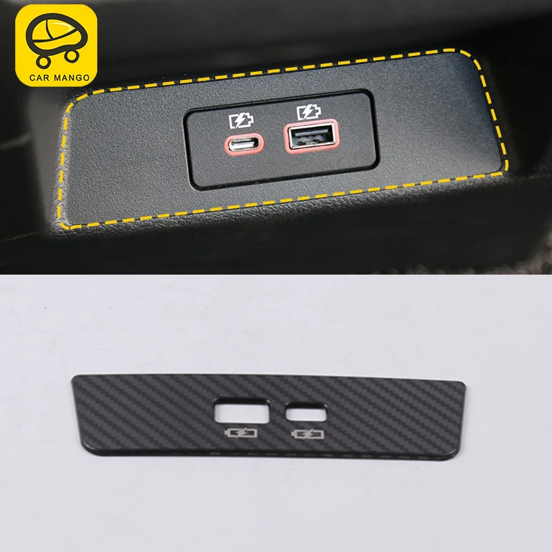 Автомобильная задняя рамка USB интерфейса манго для Nissan Altima L34 2019|Наклейки салона