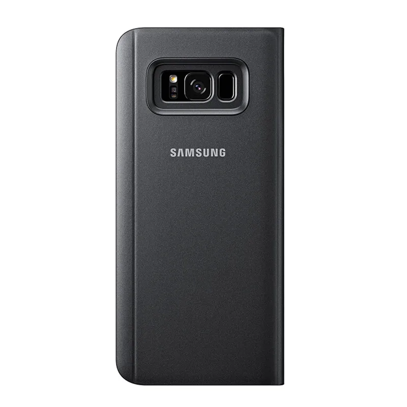 NFH зеркальный чехол прозрачный умный для Samsung Galaxy S8 телефона + Plus тонкий флип-чехол
