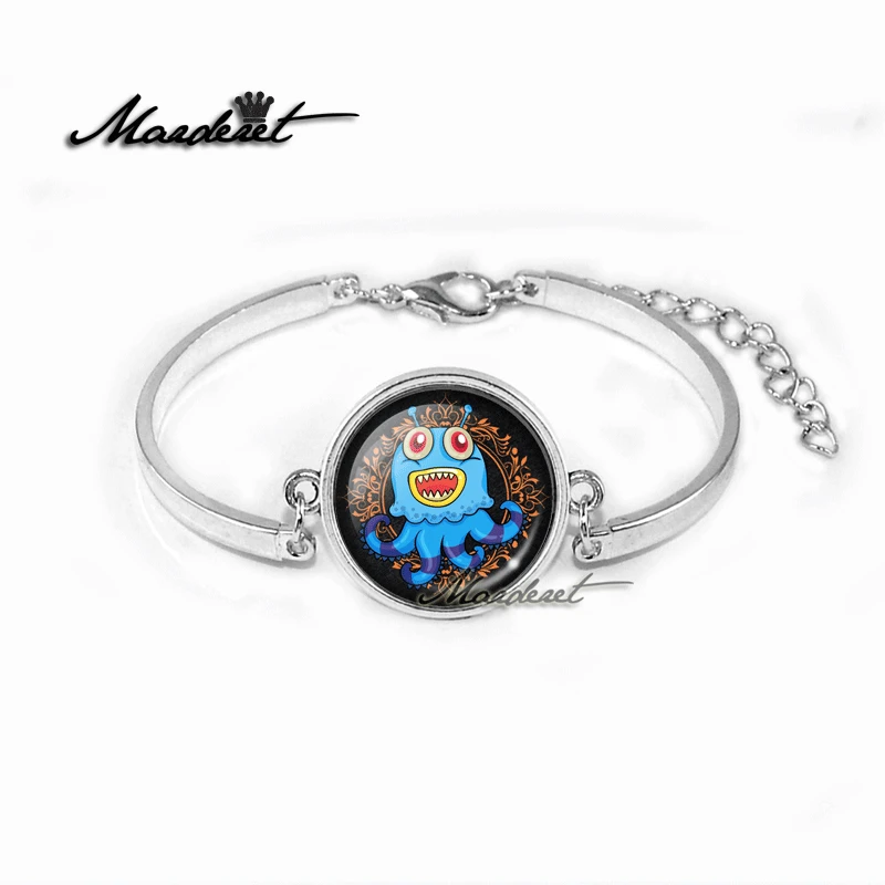 Marderet Monster Mover стеклянный браслет из кабошона ювелирные изделия браслеты ручной