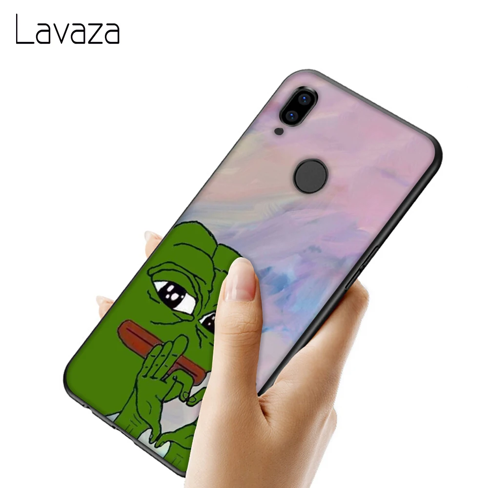 Мягкий ТПУ чехол Lavaza Meme Smug Frog Pepe для Xiaomi Redmi 7 4A 6A 8A S2 Note 4 4x5 6 Pro 5A Prime Go |