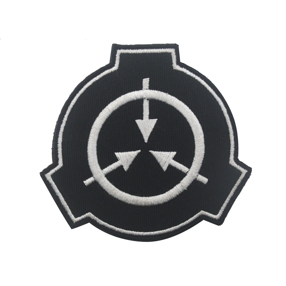 SCP 1 Специальные процедуры удержания основа безопасный содержит защиты SCP патчи значки аппликации SCP патч для куртки мешок джинсы - Цвет: SCP 1