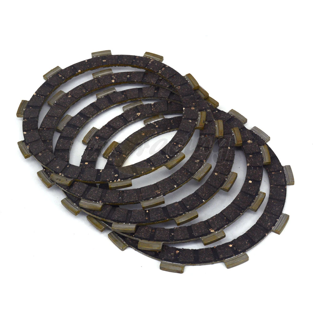 

5 Pcs Motorcycle Engine Parts Clutch Friction Plates Fit For YAMAHA YFB250 YFB250FW YFB250U YFM250 YFM250B YFM250X YFM25B YFM25X
