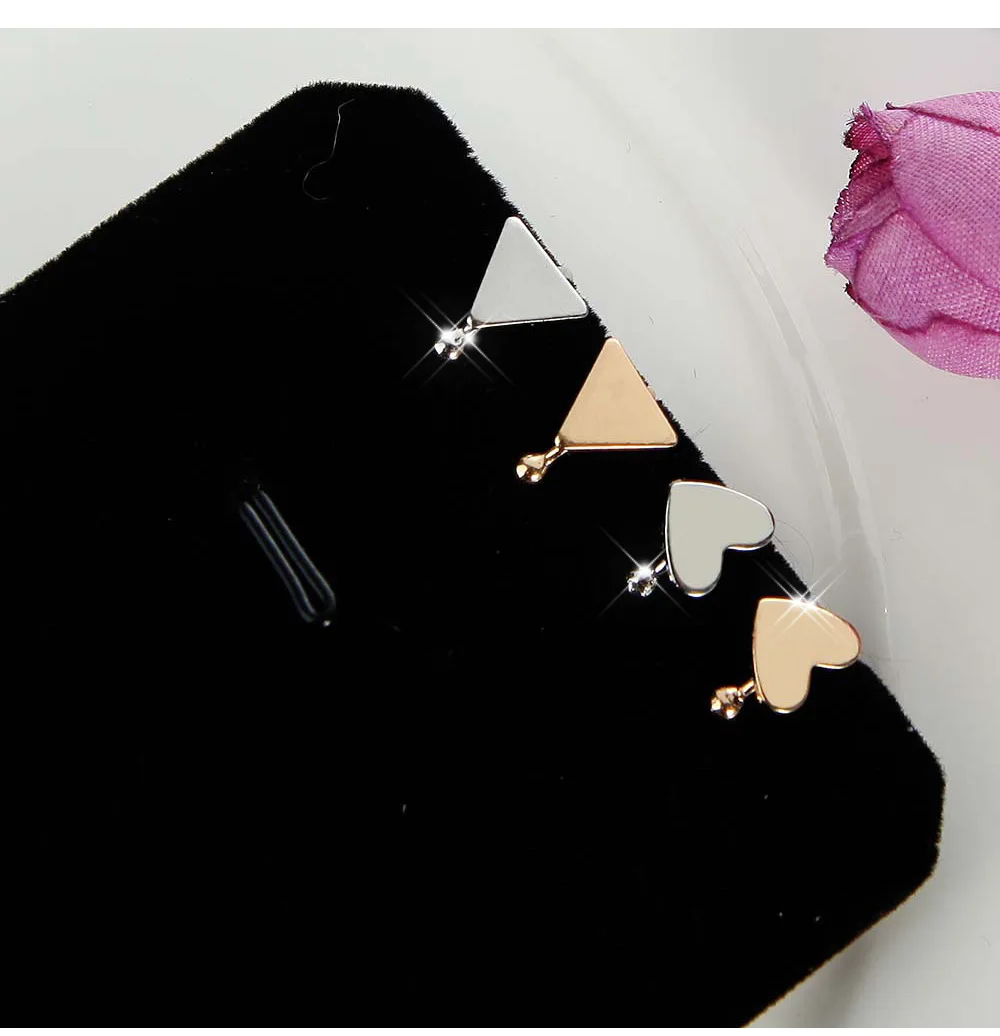 LUMPER 2018 Новое поступление Модные клипсы для ушей без пирсинга в форме сердца