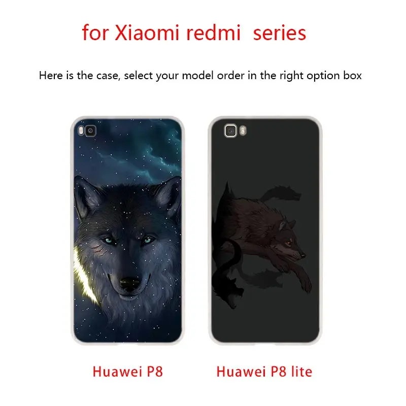 Чехол для телефона из ТПУ с изображением злого волка мягкие чехлы Huawei P40 P30 P20 Pro P10
