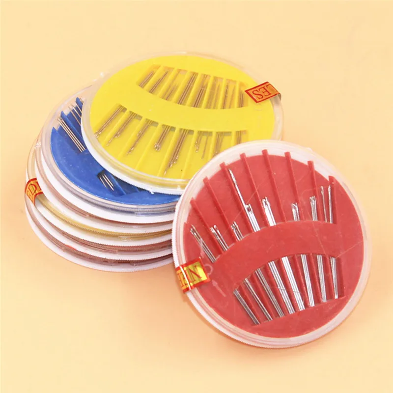 Ручная игла сделай сам в ассортименте инструмент упаковке круглой коробке