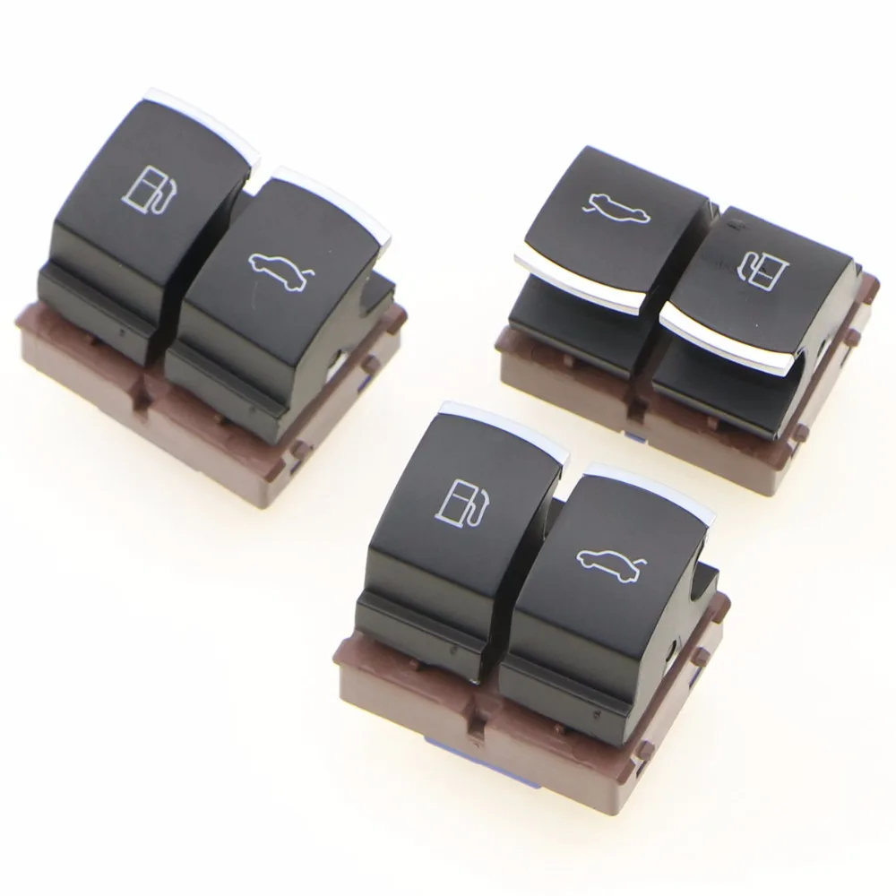 Хромированный переключатель управления для багажника и кнопка регулировки