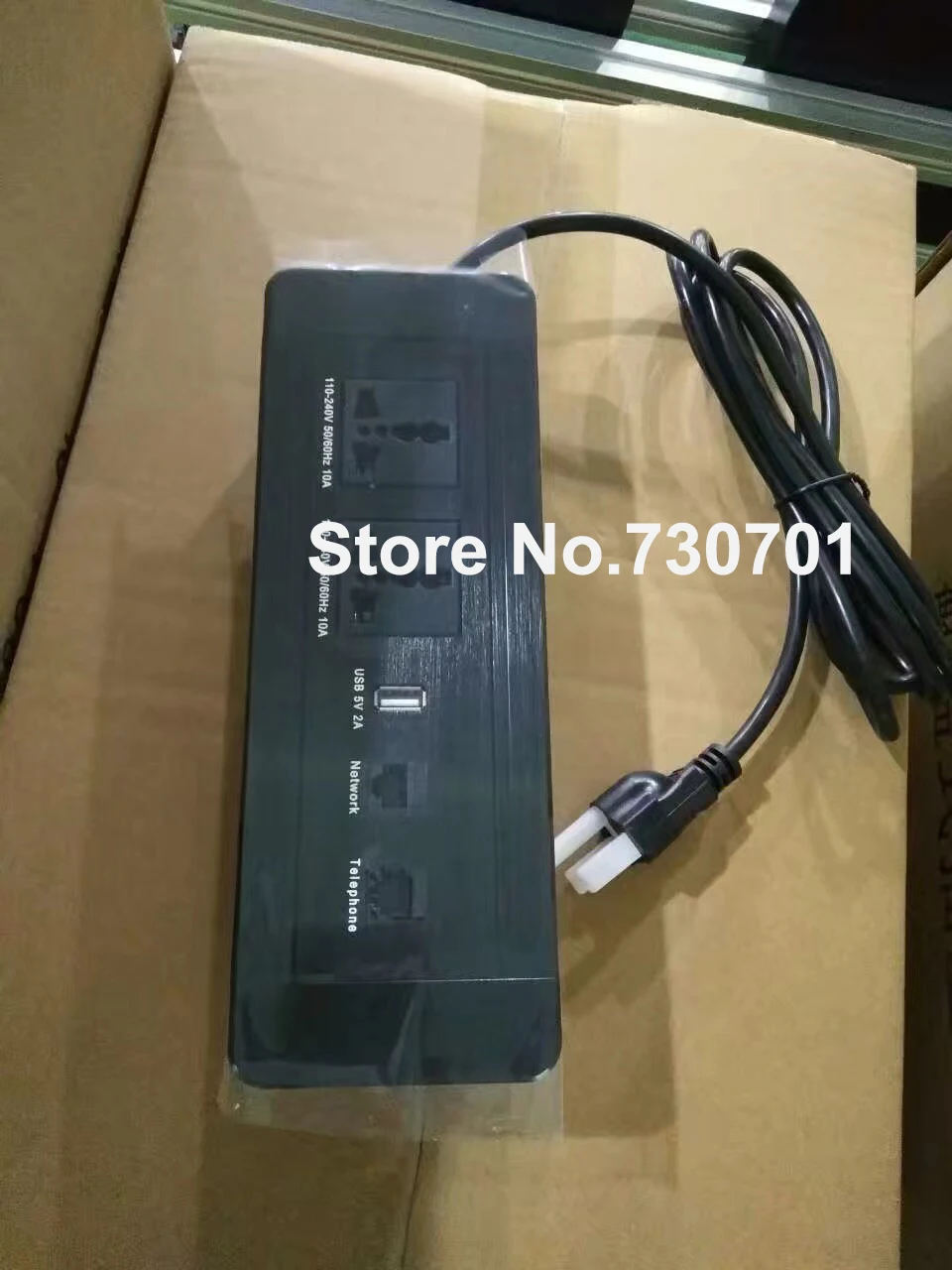 Алюминиевая настенная розетка USB с зарядным устройством стандарта