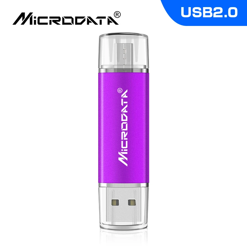 OTG телефон Usb флэш-карта 4 ГБ 8 ГБ 16 ГБ 32 ГБ 64 ГБ 128 ГБ USB флеш-накопитель цветной поворотный флеш-накопитель карта памяти USB флешка usb флешка - Цвет: Фиолетовый