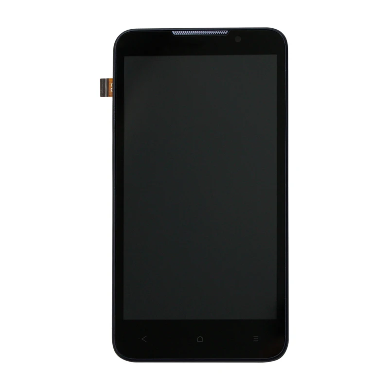 5 &quotдля htc Desire 516 ЖК дисплей с сенсорным экраном дигитайзер черный для + рамка 100%