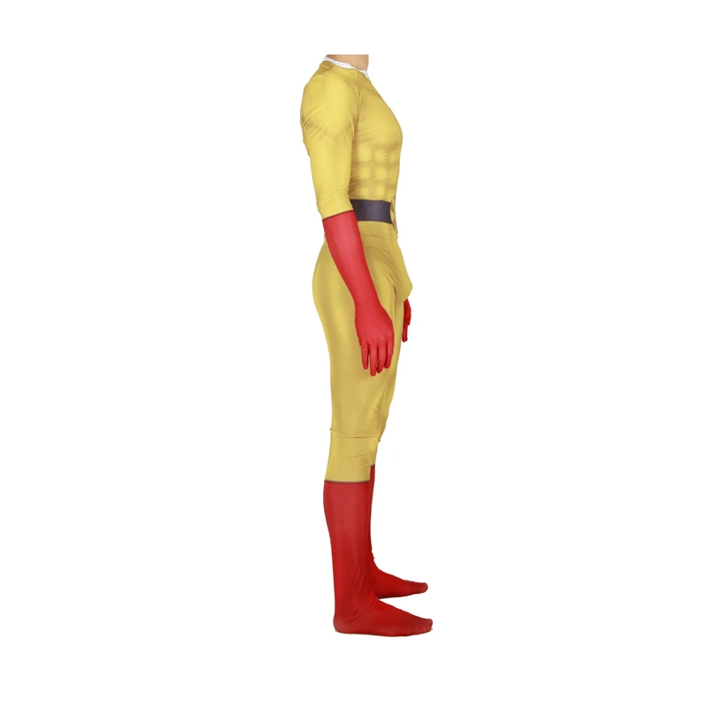 Kids Adult Game Bodysuit ONE PUNCH-MAN Cosplay Halloween Japanese Anime One Punch-Man Super Hero Zentai Costum Jumpsuits | Тематическая