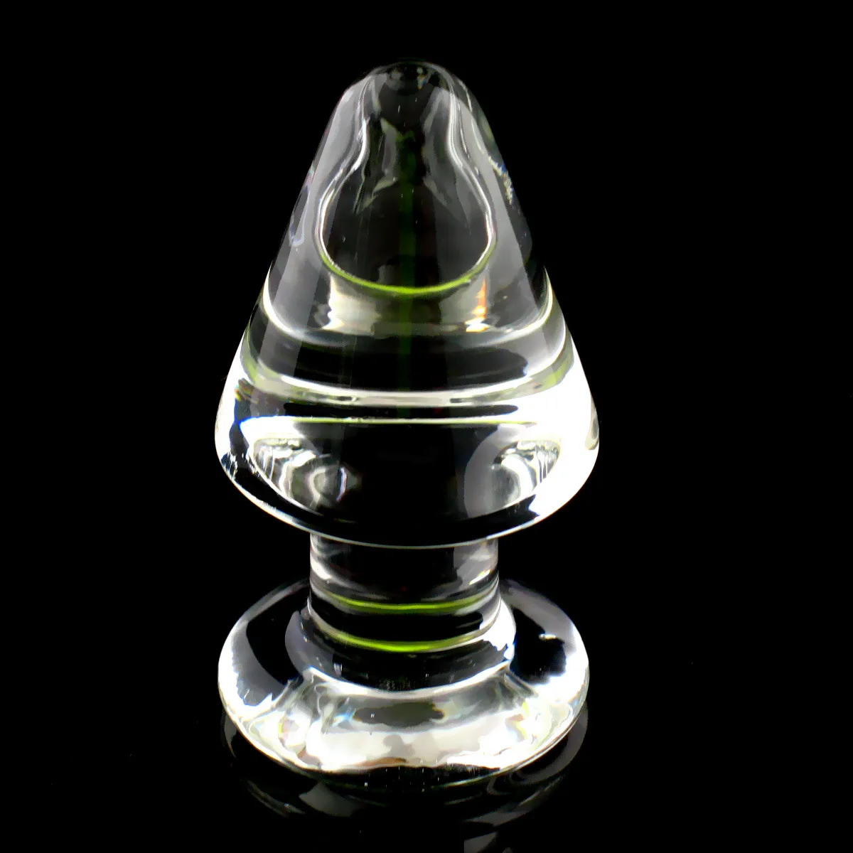 Хрустальное стекло Анальная пробка G-spot Анальные Секс-игрушки для мужчин и женщин