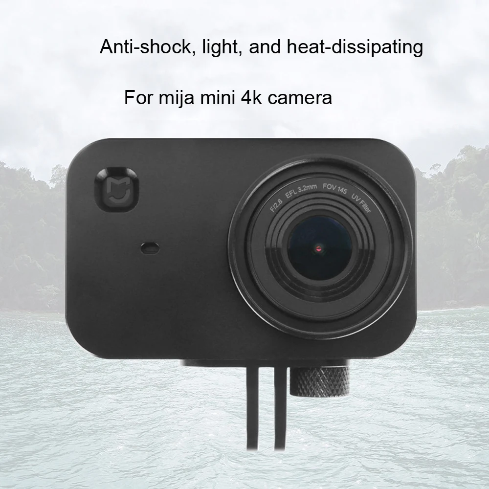 JINSERTA защитный алюминиевый корпус CNC для камеры Xiaomi Mijia Mini 4K с 37 мм УФ фильтром