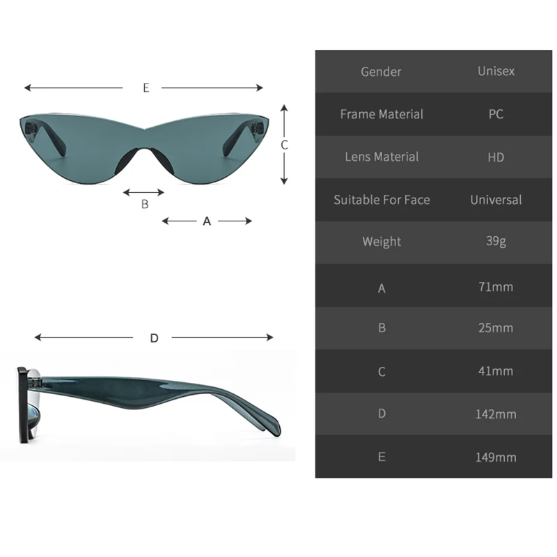 Солнцезащитные очки AEVOGUE gafas AE0620 женские кошачий глаз зеленые брендовые