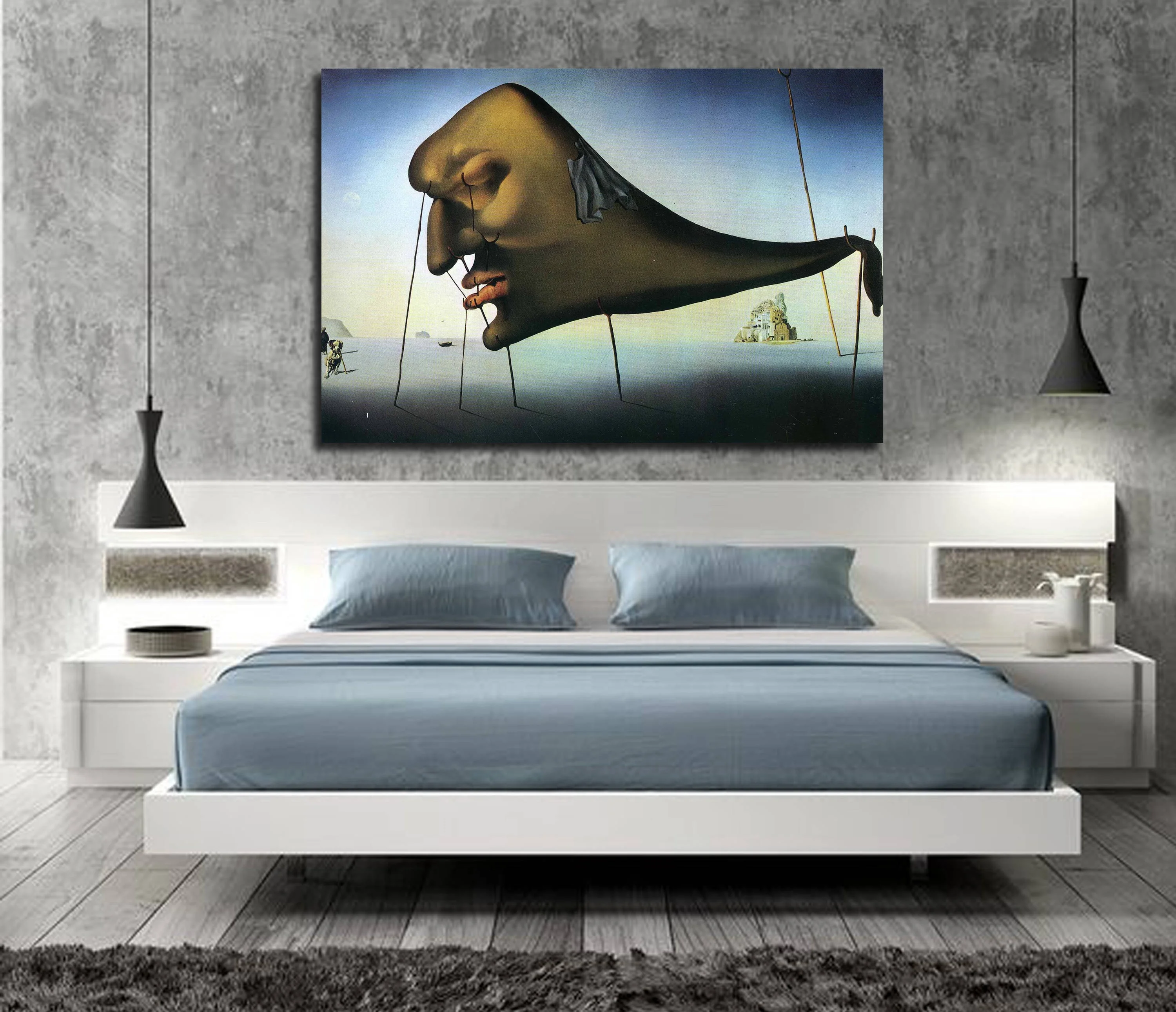 

Spanish Surrealist Painter and Print Artist Salvador Dali Poster Image Printing Canvas Bedroom Simple Wall Art Decoration Gift