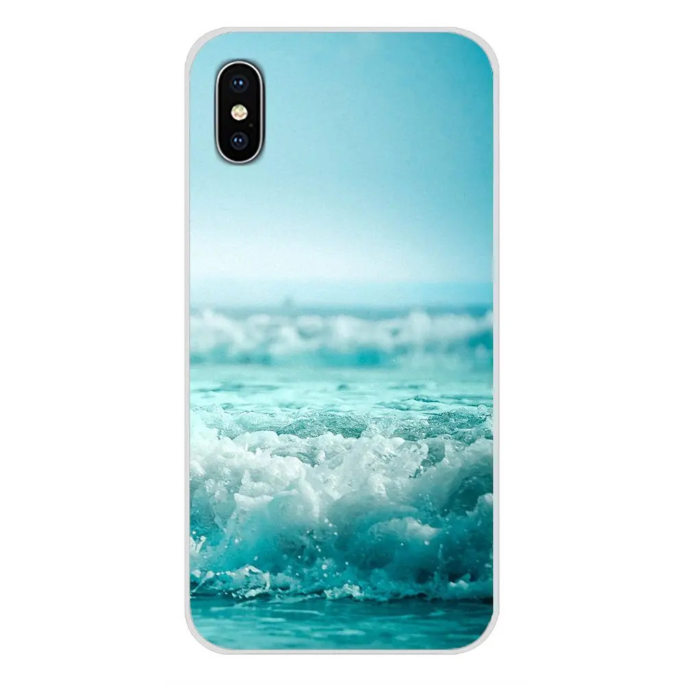 The waves Ocean water Soft Transparent Shell Covers For Oneplus 3T 5T 6T Nokia 2 3 5 6 8 9 230 3310 2.1 3.1 5.1 7 Plus 2017 2018 | Мобильные