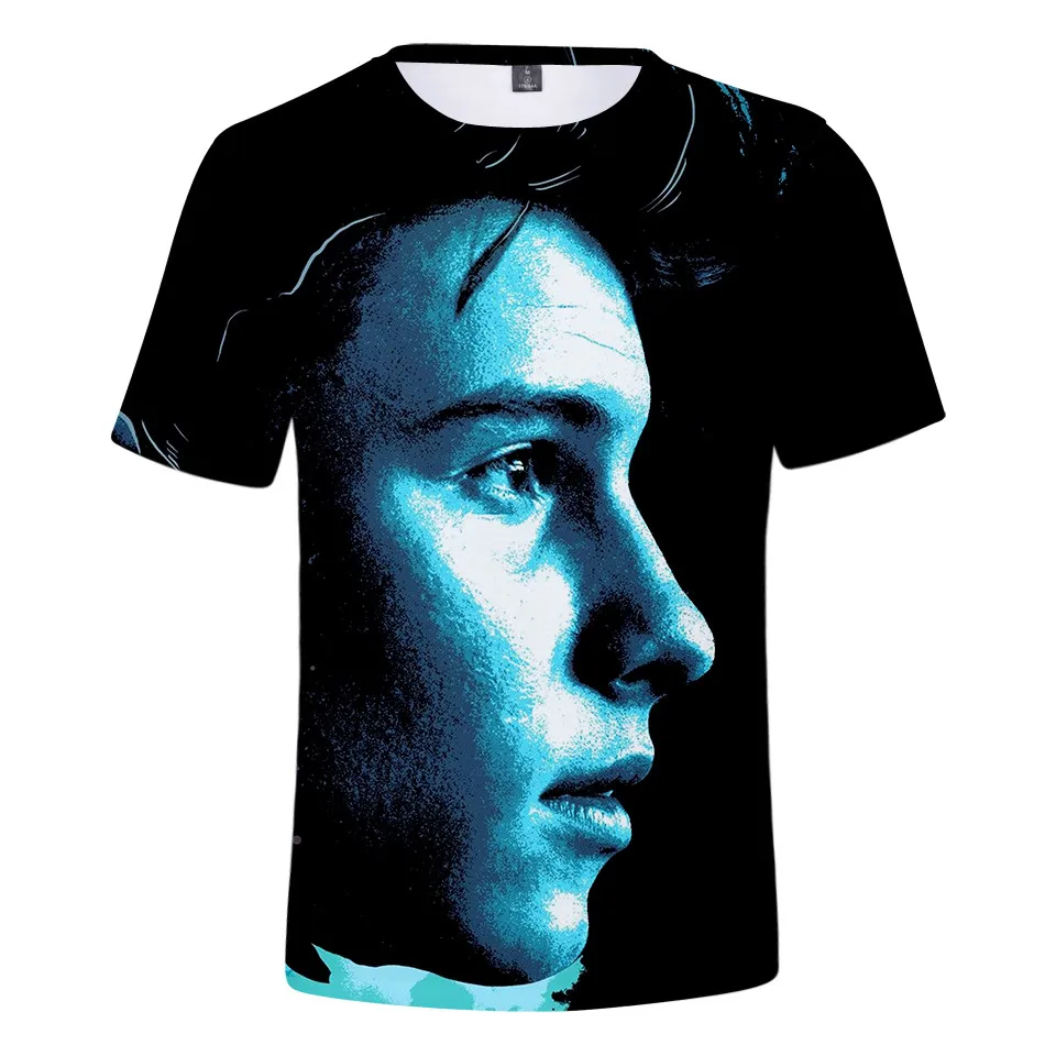 Shawn Mendes 3d футболка женская/Мужская Уличная с коротким рукавом Harajuku Хип хоп крутые