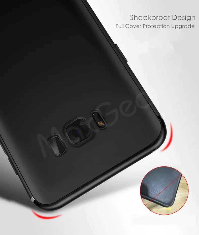Чехол MaxGear для Samsung Galaxy S8 оригинальный защитный чехол задней панели мягкий
