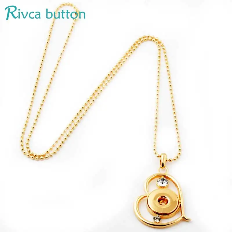 Ожерелья и подвески Rivca с кнопками ювелирные изделия рыбьи Крылья ангела