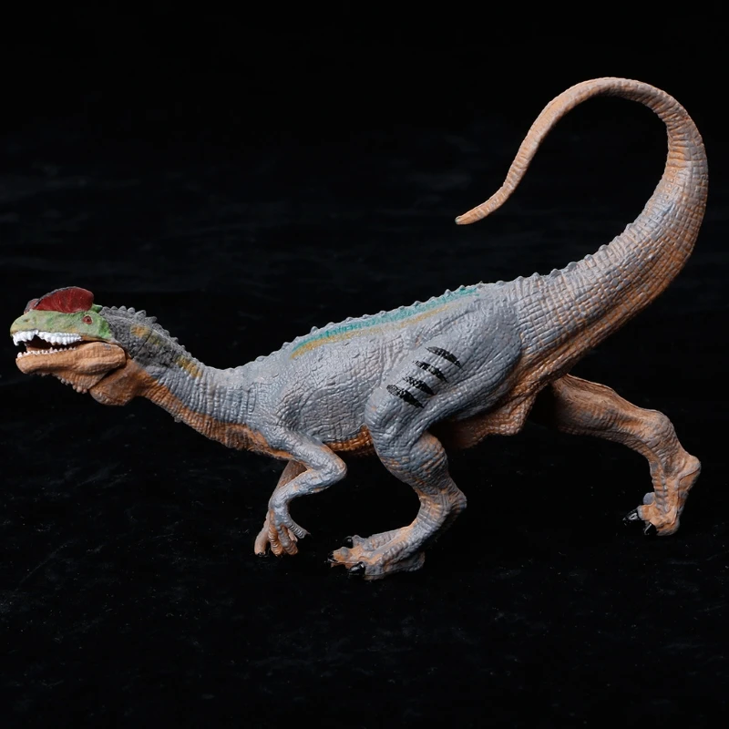 1 шт. подвижная Фигурка динозавра для рта игрушки кукол дилофозавр обучающая