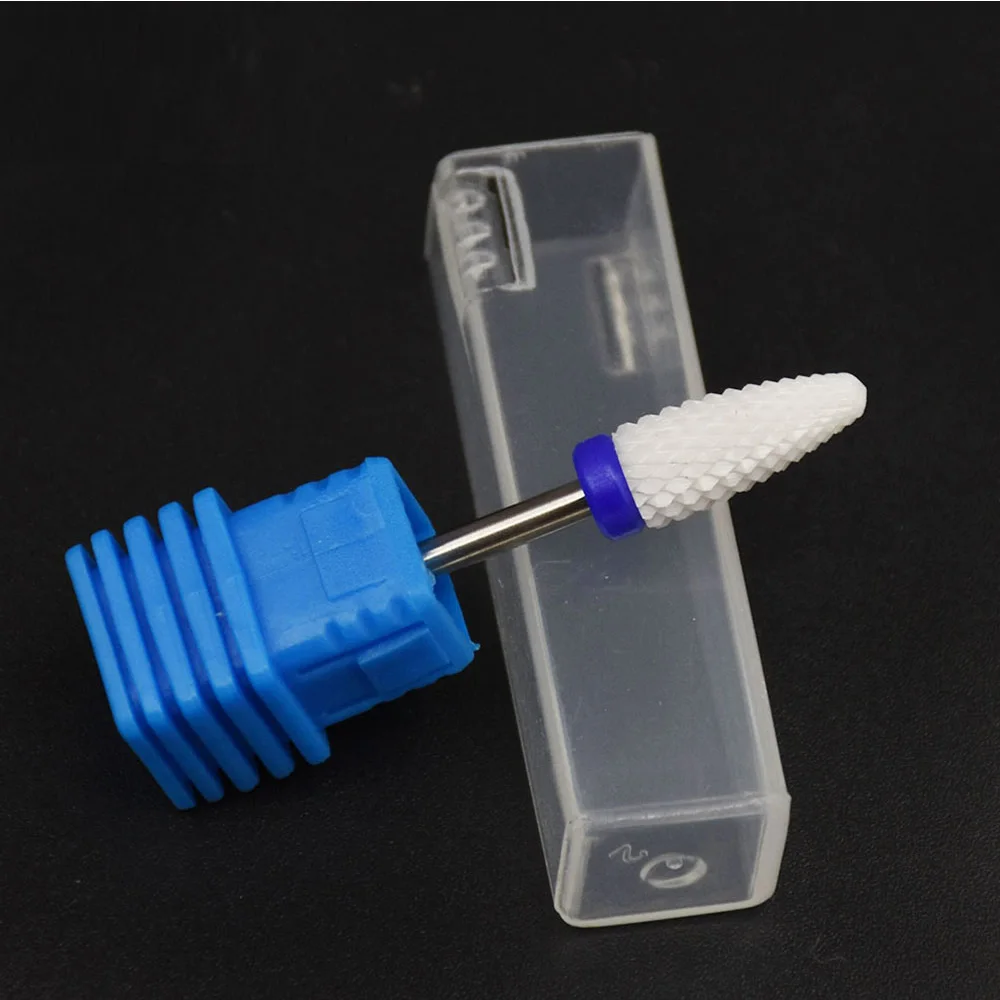 1 шт керамический сверло для ногтей роторное Фрезерование резак Маникюр машина