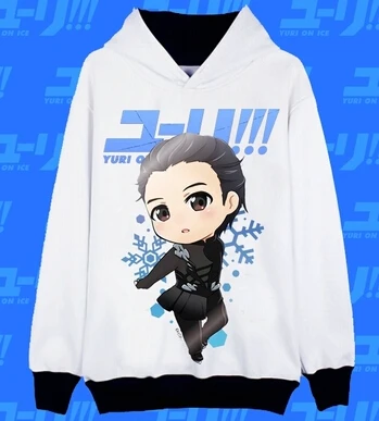 Юрий! On ICE Yuri Victor Katsuki Мужская Женская куртка пальто Свитшот Повседневный аниме