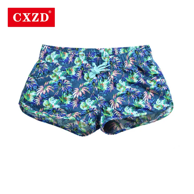 CXZD летние женские купальные шорты быстросохнущие купальники цветочные пляжные
