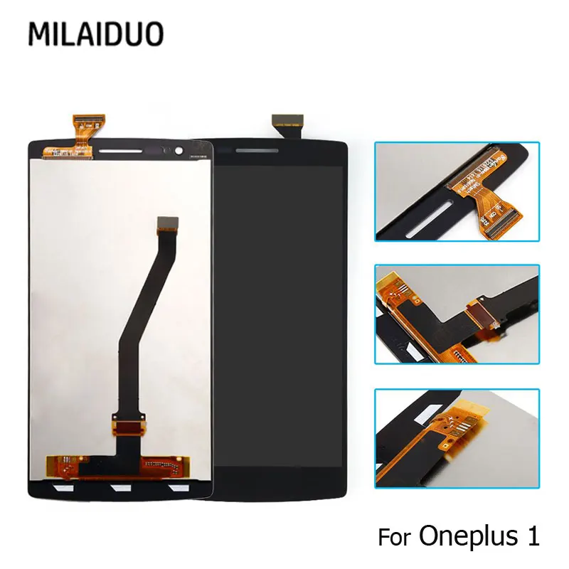 IPS ЖК дисплей для OnePlus One Plus 1 + A0001 TFT сенсорный экран дигитайзер полная сборка