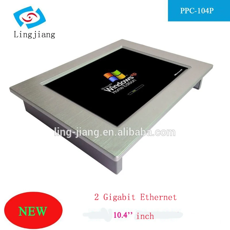 10 4 дюймовый сенсорный экран промышленный планшетный ПК Intel core i7 3537u CPU 2 * LAN RJ45 все в