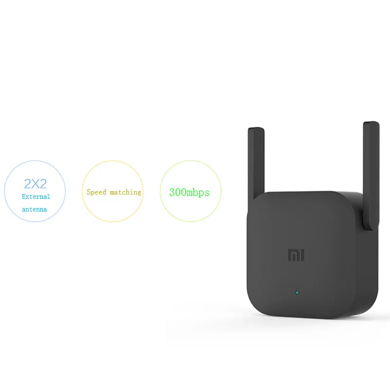 Xiaomi WiFi усилитель Pro 300 Мбит/с Wi-Fi повторитель Wifi крышка сигнала расширитель 2 4G Mi