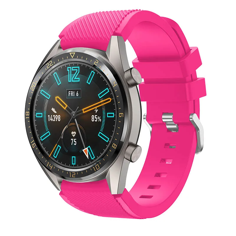 Фото Силиконовый ремешок 22 мм для Samsung Galaxy Watch 46 мм/Gear S3 Frontier/Huawei Watch GT GT2 46 мм/Amazfit GTR 47 мм №3