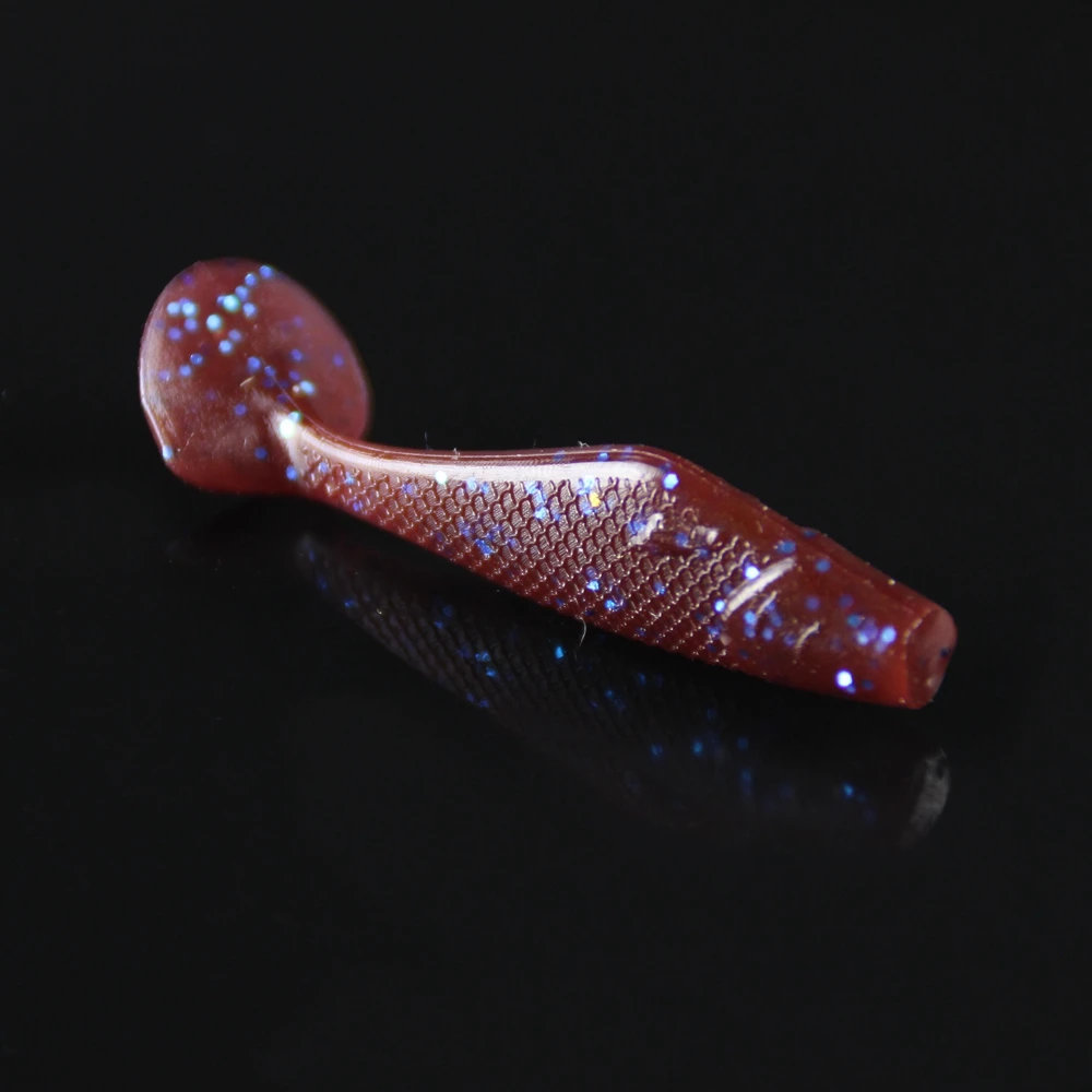 20 шт./лот Мягкие силиконовые рыболовные приманки 5 см 1 6 г червь мягкая